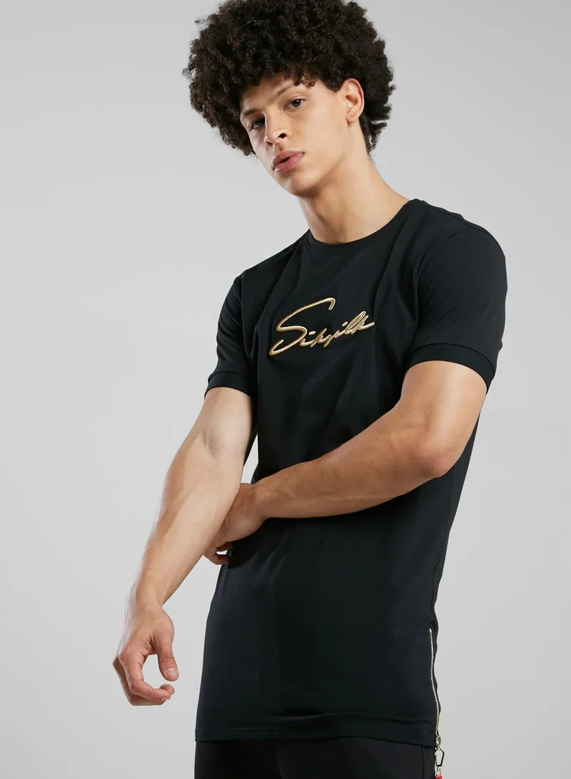 SikSilk Exposed Tape T-shirt
