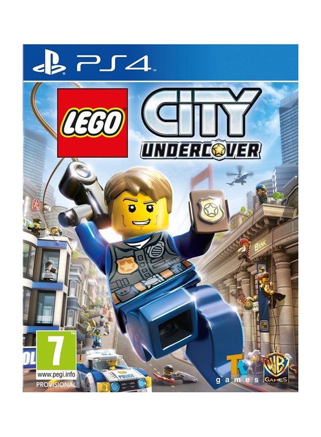دبليو بي جيمز لعبة "LEGO City Undercover" (إصدار عالمي) - مغامرة - playstation_4_ps4 - Image 1