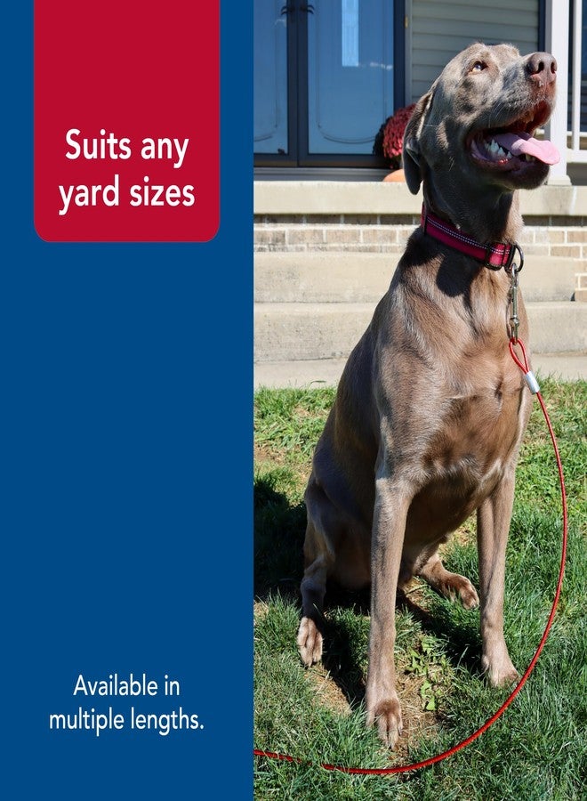Coastal Pet Titan Heavy Cable Dog Tie Out - Heavy-Duty Dog Tie Out Cable - Cable Tie Out for Dogs up to 80 lbs - Rust-Resistant Pet Tie Out Cable - Quality Dog Supplies - 15' - Image 5