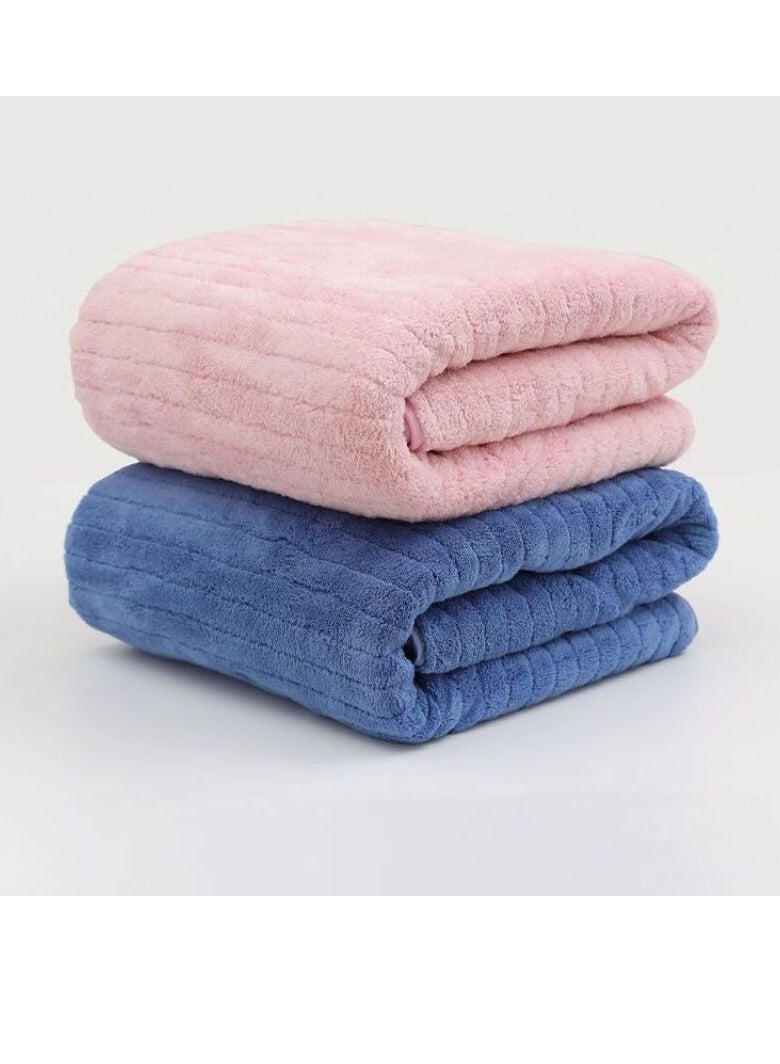 Microfiber Towel 90x160 cm 2 PCS Bath Towel Microfiber Soft, Durable and Light Weight - Image 1