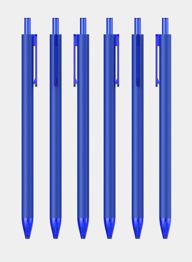 deegtran Pens Bulk, 50 Pack Smooth Blue Ink Ballpoint Pens, Wholesale Retractable Pens, No Bleed Click Pen Medium Point, 1.0MM - Image 4