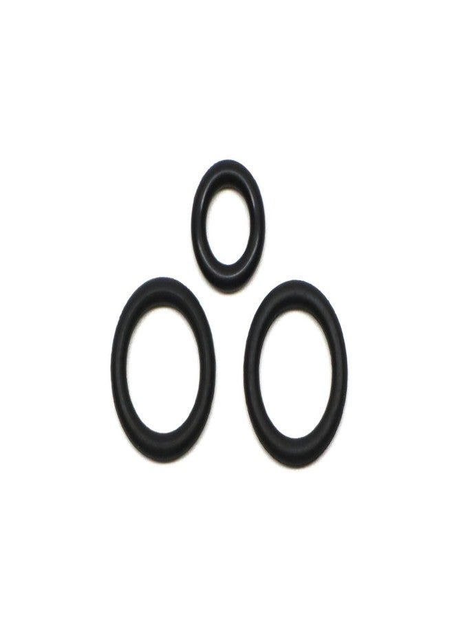 Captain O-Ring - Replacement 17113552 Fuel Injection Rail FKM/Fluorine O-Ring Kit for General Motors/GM (3 O-Rings) - Image 1