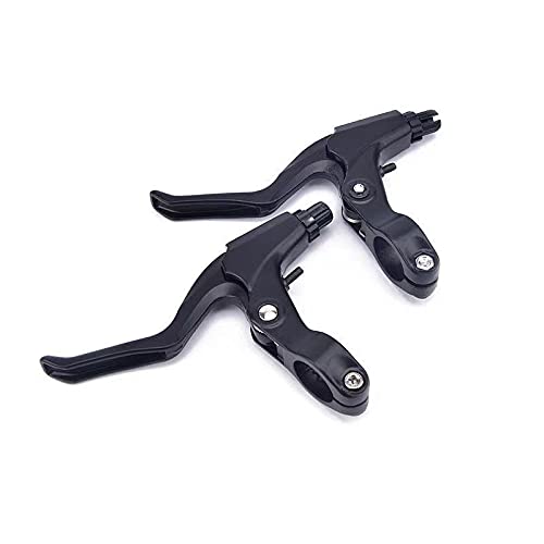 Freefly Free-fly 1 Pair Universal Full Aluminum Alloy Bicycle Brake Handle Mountain Road Bike V-Type Brake Lever 2.2cm Diameter (Black) - Image 5