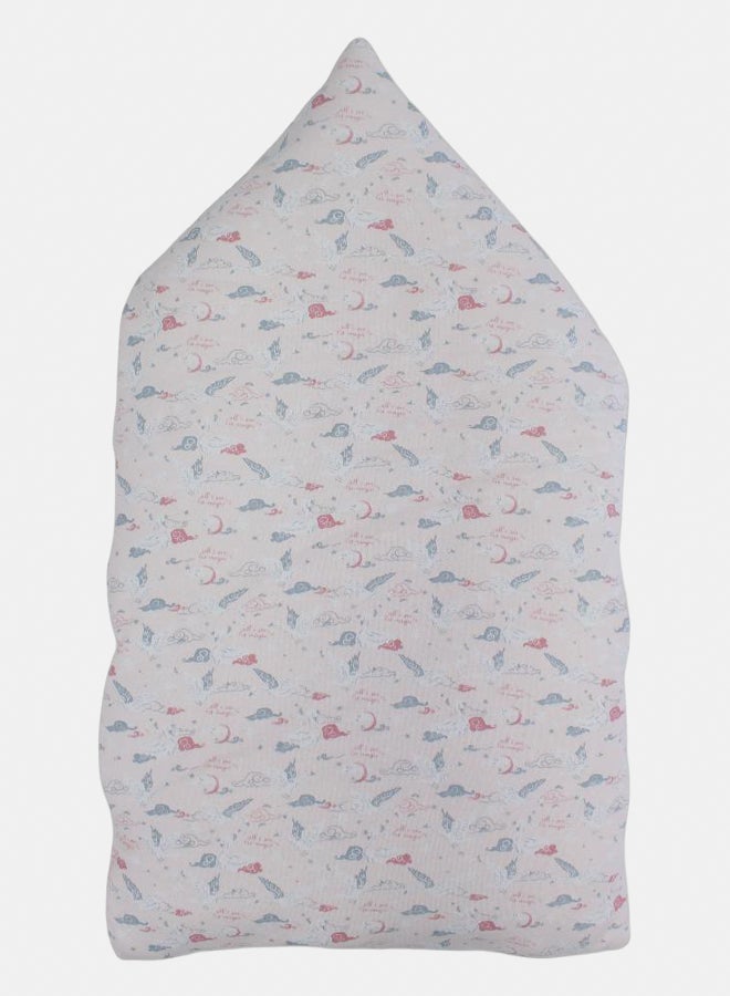 Junior Baby Girls Cotton Baby Sleeping Bag – Pink with Flamingo Design - Image 2