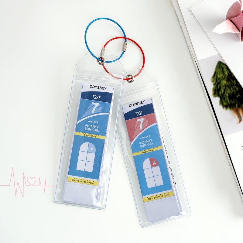 Jollyants Royal Caribbean & Celebrity Cruise Ship Essentials - Luggage Tag Holders for 2025 Cruise Lovers Must Have, Waterproof & Reusable - Image 5