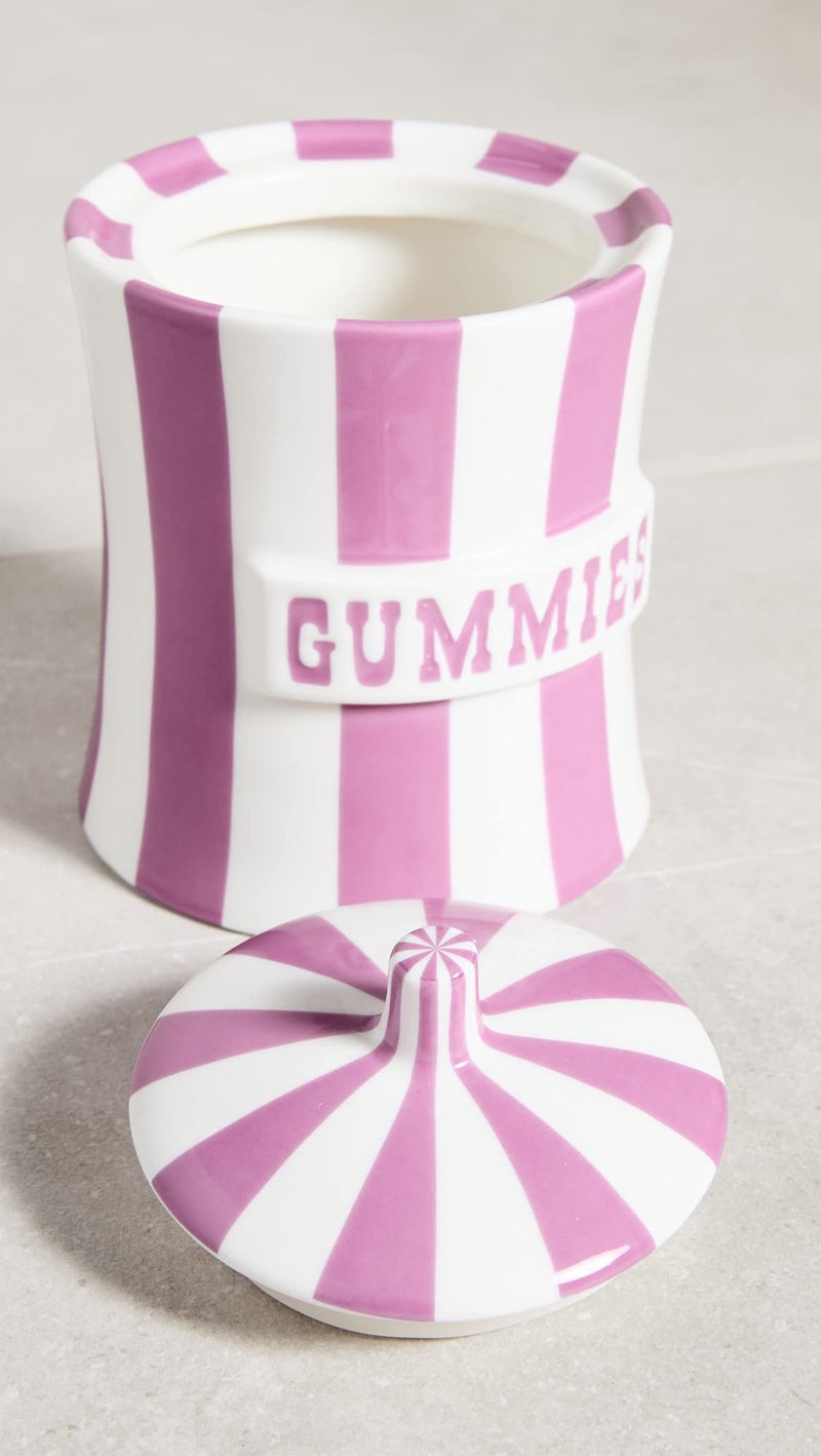 Jonathan Adler Women's Vice Gummies Canister, Purple, One Size - Image 3