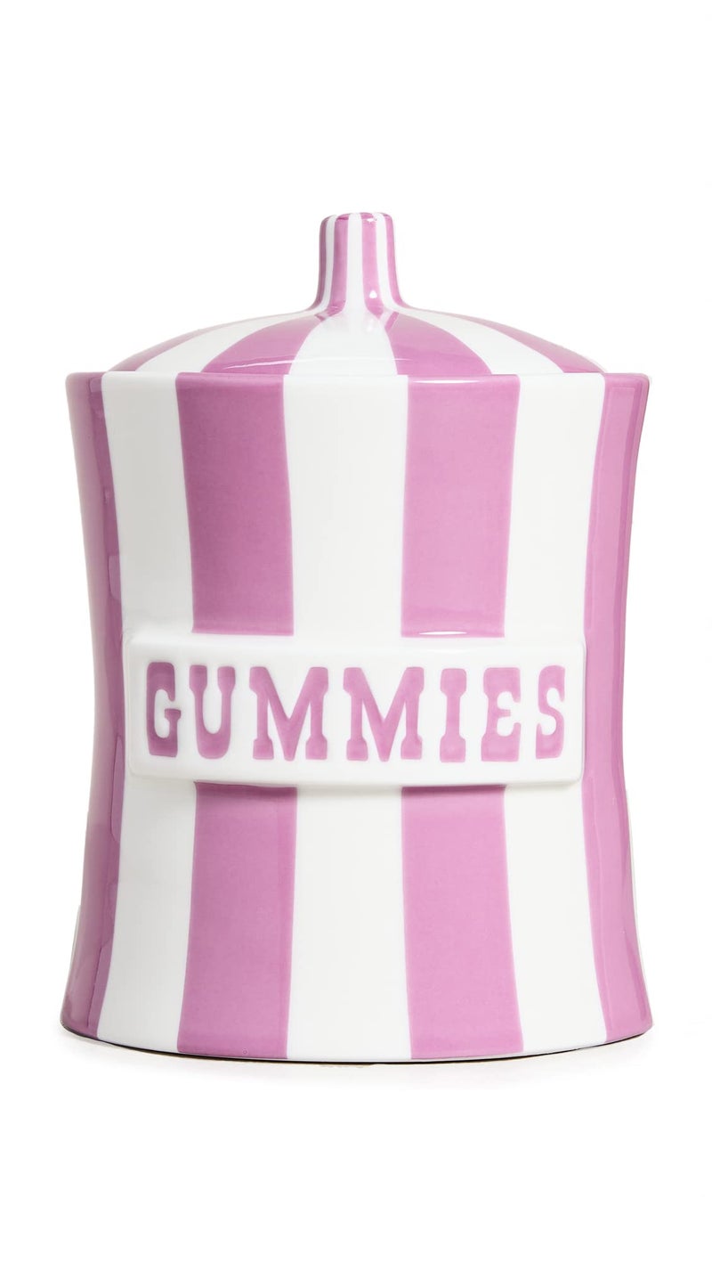 Jonathan Adler Women's Vice Gummies Canister, Purple, One Size - Image 1