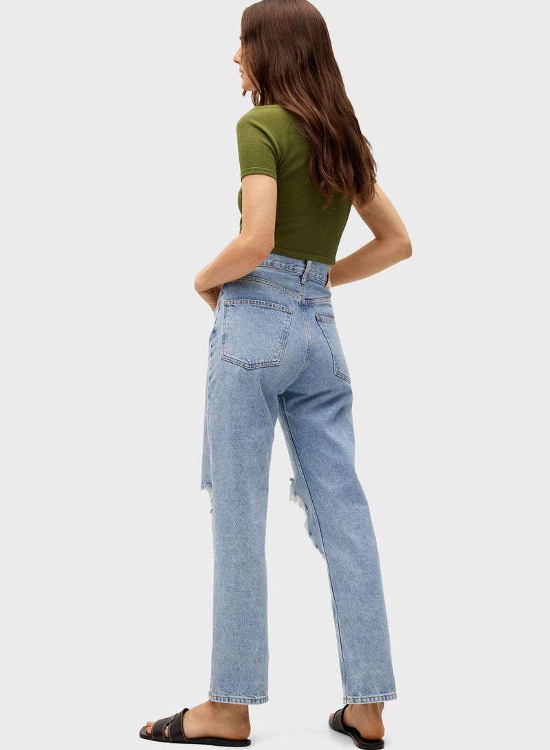 MANGO Rudged Crop Top - Image 2