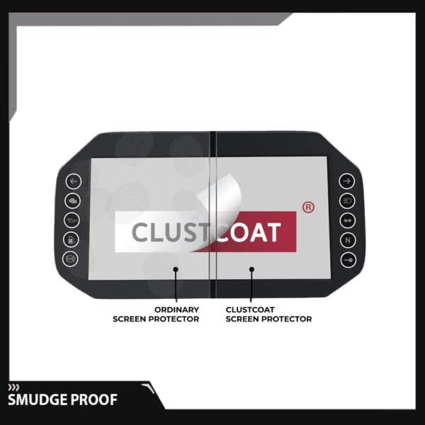 CLUSTCOAT Anti Reflection Motorcycle Dashboard Screen Protector for KTM Duke 200 2025+ / Duke 250 2025+ / Duke 390 2024+ / 250 Adventure 2025+ / 390 Adventure X 2025+ / 390 Adventure S 2025+ - Image 3