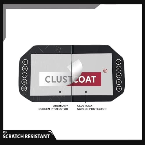 CLUSTCOAT Anti Reflection Motorcycle Dashboard Screen Protector for KTM Duke 200 2025+ / Duke 250 2025+ / Duke 390 2024+ / 250 Adventure 2025+ / 390 Adventure X 2025+ / 390 Adventure S 2025+ - Image 2