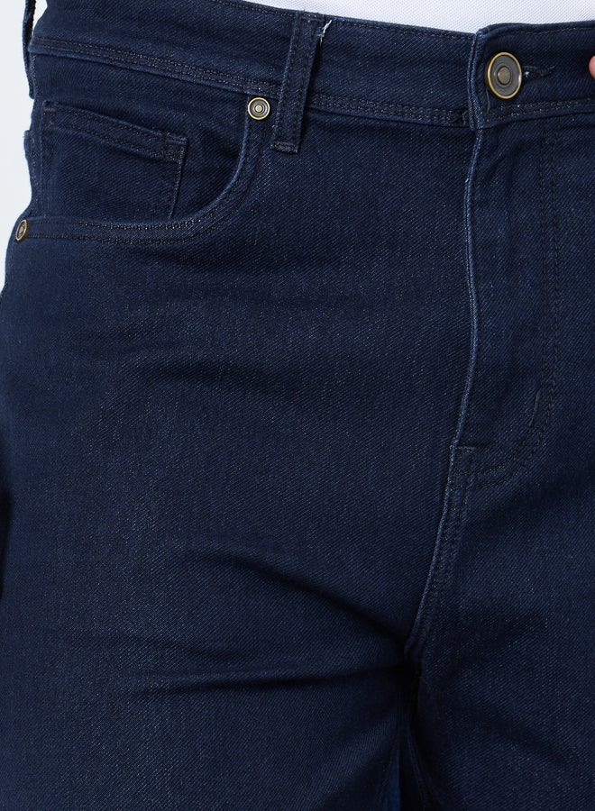 ستايلي جينز بقصة مريحة بخصر متوسط - Image 3