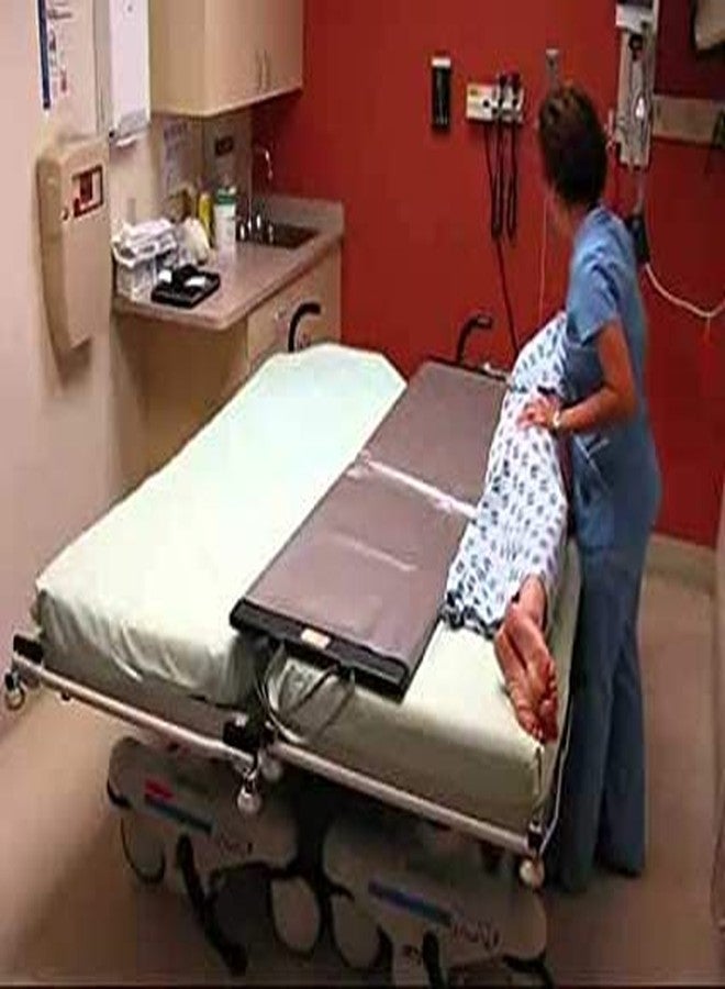 بكرات مارينوفا المتحركة مع منزلق أمان للرعاية المنزلية والمرضى طريحي الفراش - Image 5