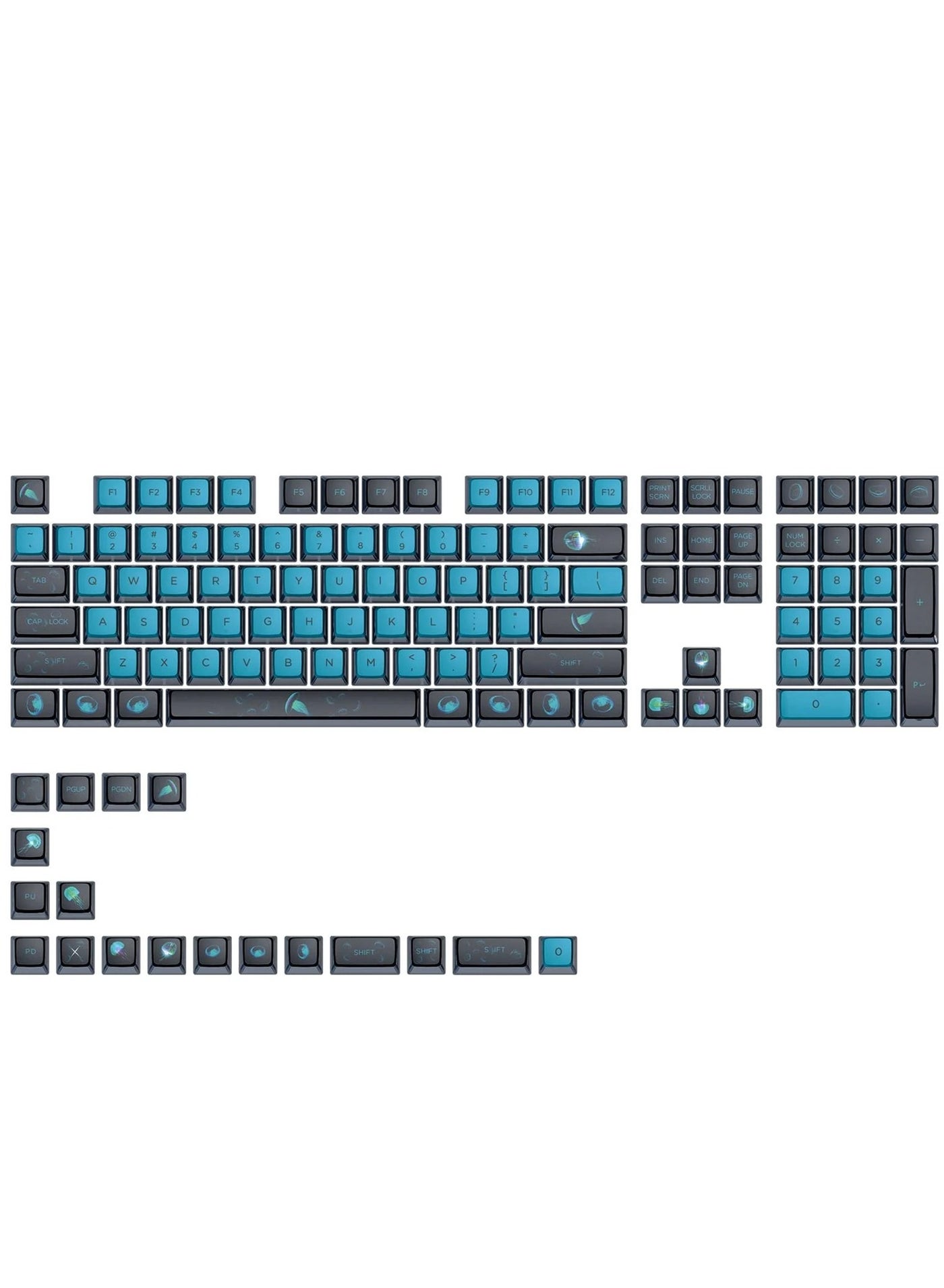skyloong Skyloong GK7 Pbt Translucent Keycaps 60%/65%/75%/80%/96%/100% Z548C32234CB50D78683BZ