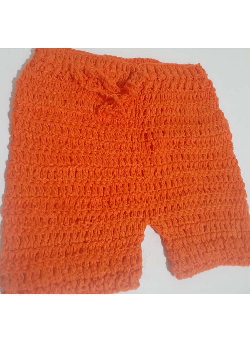 Puritopia Orange Girl' Shorts - Image 1