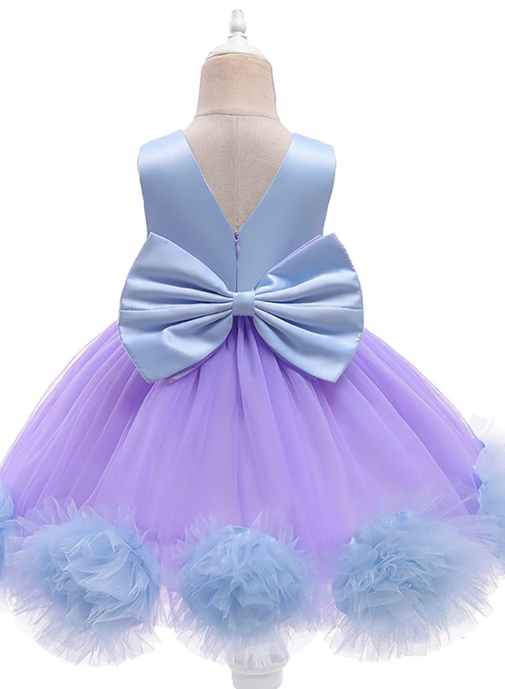 Loquat Stylish fairy Floral Princess Dress  - Image 2