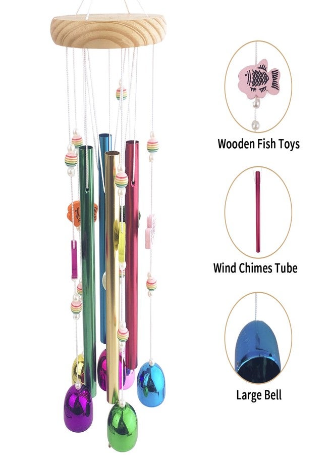 FlidRunest Bird Chewing Toys with Colorful Bells, Conure Wind Chimes Chew Toy with Colorful Stick, Bird Parrot Cage Hanging Bells Toys for Conure, Budgie, Parakeet, Cockatiel, Lovebird - Image 3
