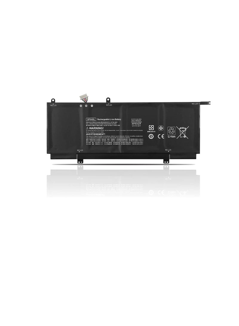 Terabyte بطارية SP04XL SP04061XL بسعة 61.4Wh متوافقة مع HP Spectre X360 13-ap000 13-ap0xxx 13t-ap000 13-ap0016ng 13-ap0017ng 13-ap0101ng ap0102ng TPN-Q203 TPN-Q204 HSTNN-OB1B HSTNN-IB8R L28764-005 L28538-AC1 - Image 1
