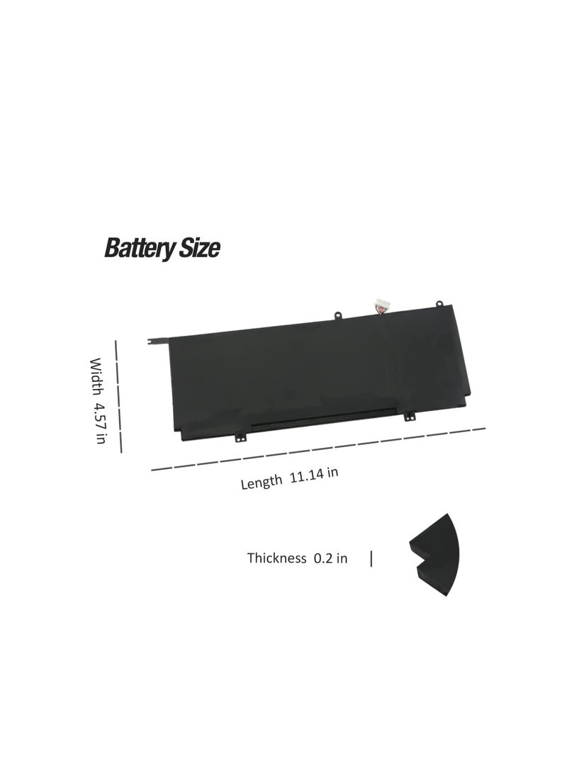Terabyte بطارية SP04XL SP04061XL بسعة 61.4Wh متوافقة مع HP Spectre X360 13-ap000 13-ap0xxx 13t-ap000 13-ap0016ng 13-ap0017ng 13-ap0101ng ap0102ng TPN-Q203 TPN-Q204 HSTNN-OB1B HSTNN-IB8R L28764-005 L28538-AC1 - Image 4