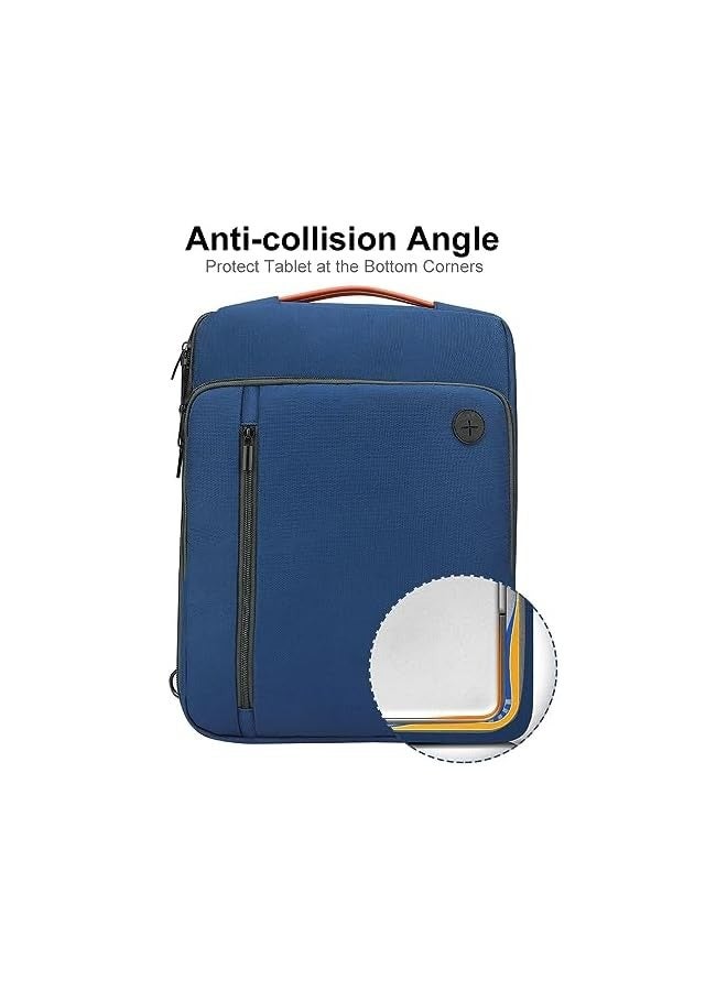 	Acoki حقيبة كتف للكمبيوتر المحمول مقاس 13-14.1 بوصة لجهاز MacBook Air مقاس 13.3 بوصة، وجهاز MacBook Pro Retina مقاس 13 بوصة، وحقيبة كمبيوتر محمول متقاطعة للجسم، لجهاز iPad Pro 2020 مقاس 11 بوصة، - Image 3