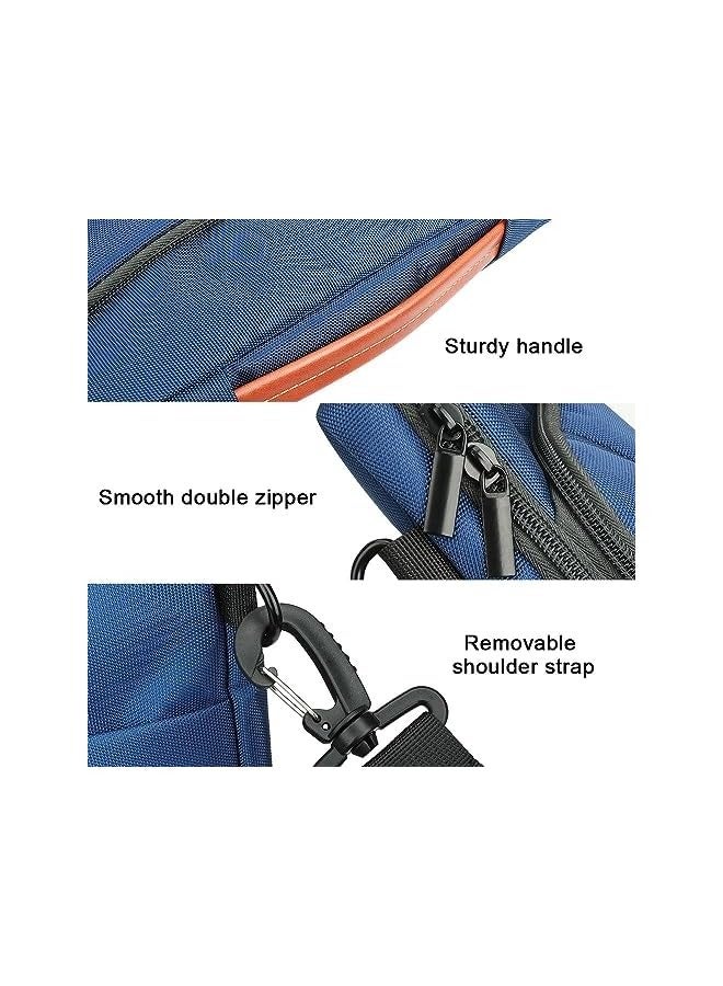 	Acoki حقيبة كتف للكمبيوتر المحمول مقاس 13-14.1 بوصة لجهاز MacBook Air مقاس 13.3 بوصة، وجهاز MacBook Pro Retina مقاس 13 بوصة، وحقيبة كمبيوتر محمول متقاطعة للجسم، لجهاز iPad Pro 2020 مقاس 11 بوصة، - Image 5