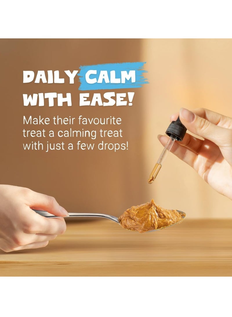 Pets Purest Dog Calming Drops 100 percent Natural Cat and Dog Anxiety Relief Calming Oil for Dogs Cats and Pets Soothe Stressed Nervous Reactive Pets with Anxiety 50ml Calming Supplement - Image 3