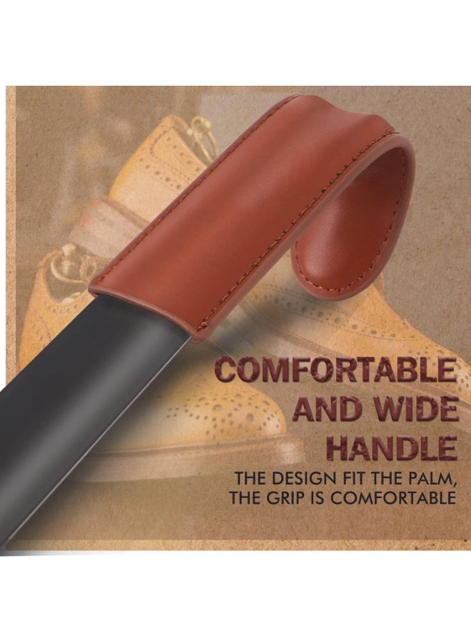 Long Handle Shoe Horn，Suitable For The Elderly，Metal Boot Shoe Horn，Extra Long Shoe Horn，Suitable For Boys And Girls（42CM） - Image 2