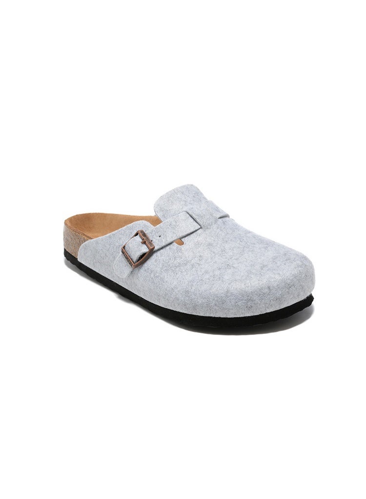 بيركنستوك حذاء بوسطن الكلاسيكي للبالغين من الجنسين مصنوع من الصوف - Image 1