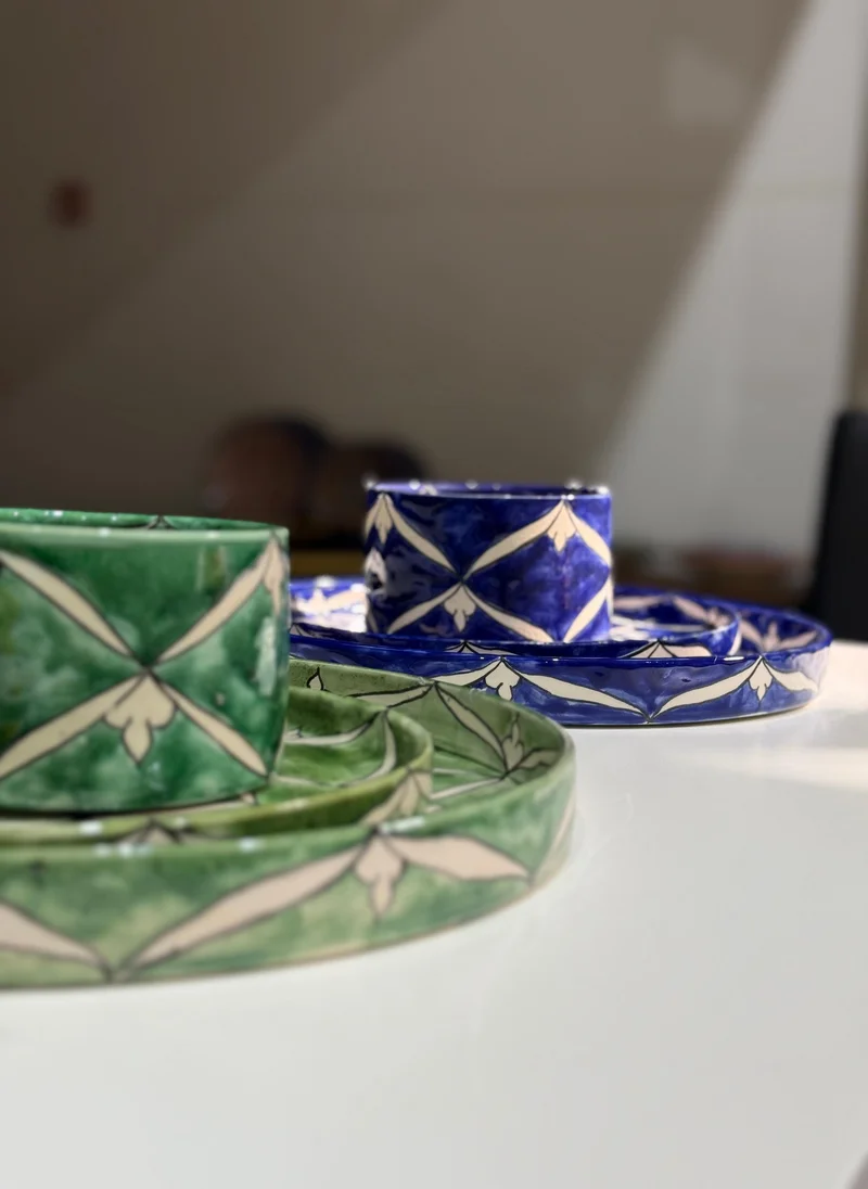 تادارت JASMIN PLATES 23 CM DARK BLUE