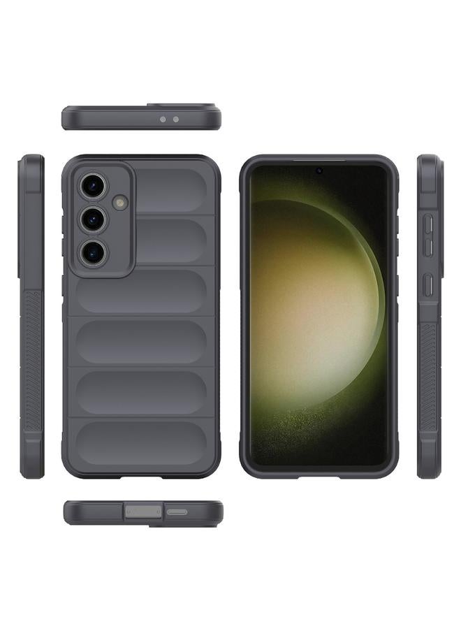 S-TOP Case For Samsung Galaxy S24 FE 5G Magic Shield TPU + Flannel Phone Case - Image 3