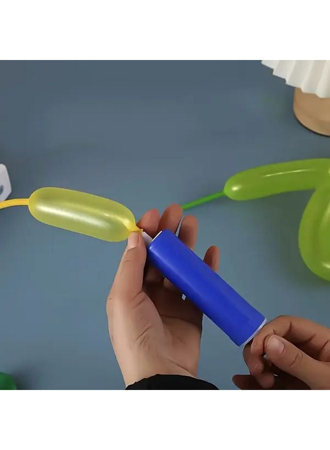 Manual Balloon Pump Portable Hand Inflator Assorted Colors For Party Decorations - Image 3