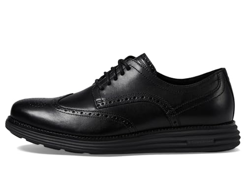 Cole Haan Mens Originalgrand Remastered Wing Tip, Black/Black, 7.5-M US - Image 4