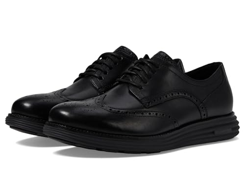 Cole Haan Mens Originalgrand Remastered Wing Tip, Black/Black, 7.5-M US - Image 1