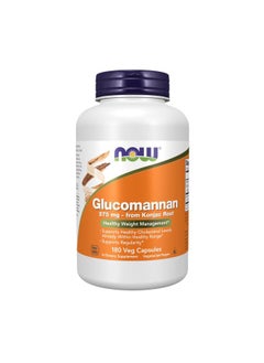 Supplements, Glucomannan (Amorphophallus konjac) 575 mg, Supports Regularity*, Healthy Weight Management*, 180 Veg Capsules