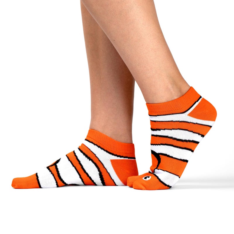FISHY FEET Funny Novelty Socks - Unisex, White Elephant Gift, Christmas Stocking Stuffer - Image 5