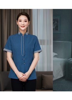 KUYING New Summer Cleaner Work Clothes 
