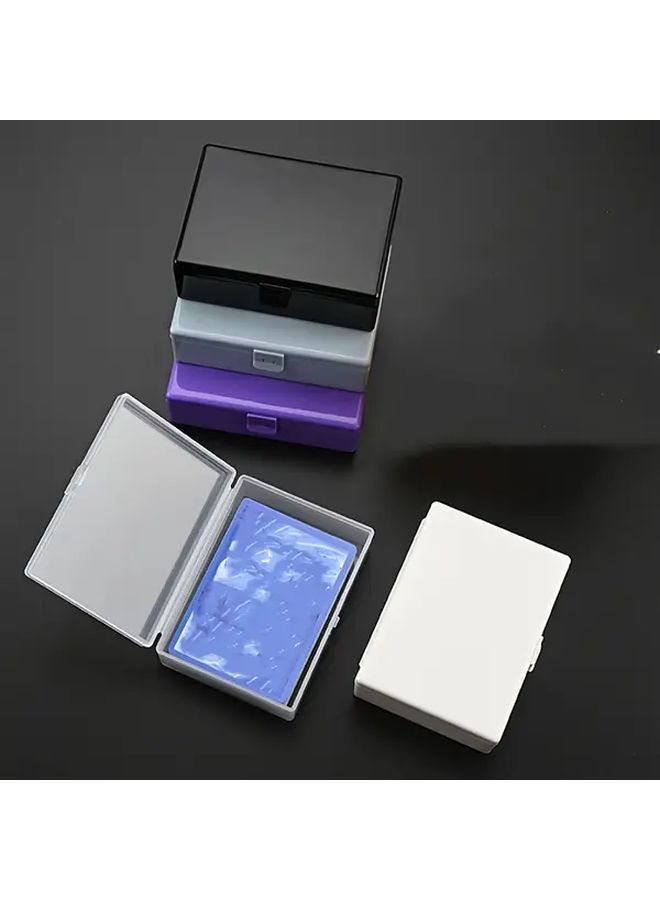 Transparent Flip Top Plastic Storage Box For Cards Jewelry Small Items - Image 1