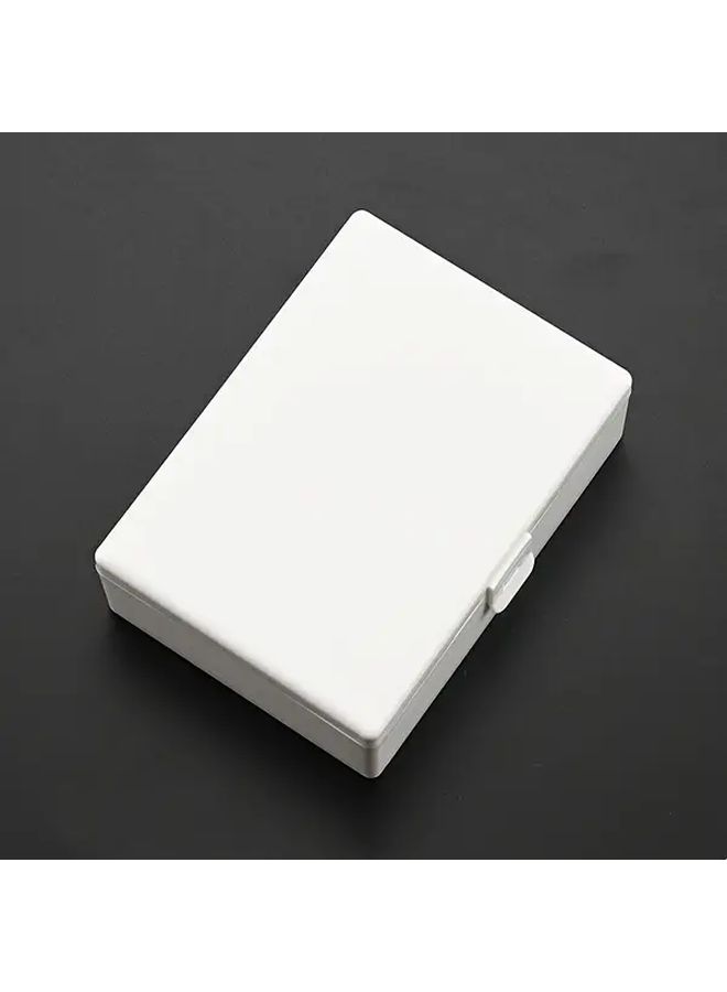Transparent Flip Top Plastic Storage Box For Cards Jewelry Small Items - Image 4