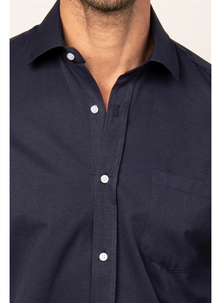 Tudors Classic Fit Relaxed Cut Dobby Men's Shirt
