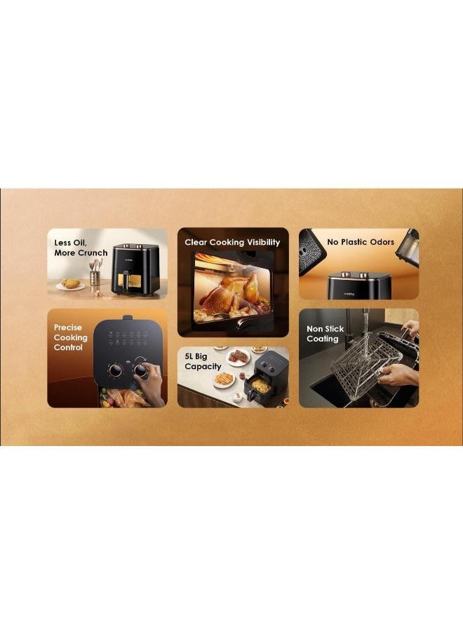 Oraimo - Oraimo Smart Air Fryer OH-AF210N 1500W 5 Liters - Image 1