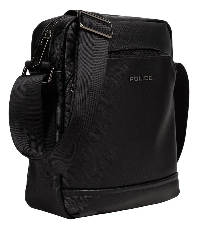 Police Men's Raz Body Bag - Black