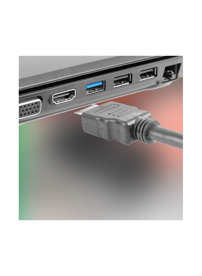 كابل سيا دائري 4 كيه اتش دي ام اي من اتش دي ام اي إلى اتش دي ام اي بدقة 4 كيه الترا اتش دي 3 متر - Image 2