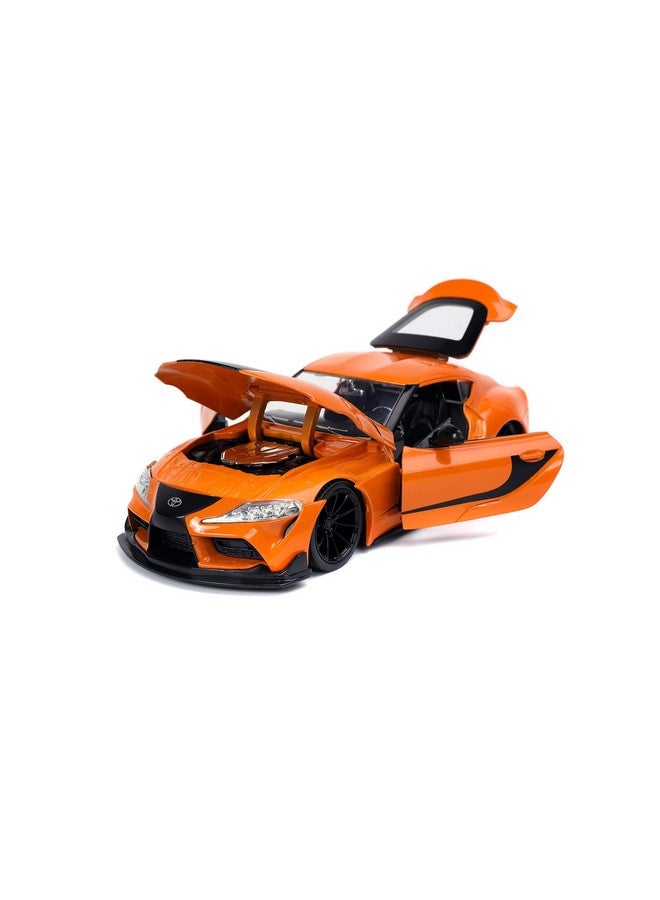 Jada Toys Fast & Furious F9 1:24 2020 Toyota Supra Die-cast Car, Toys for Kids and Adults - Image 2