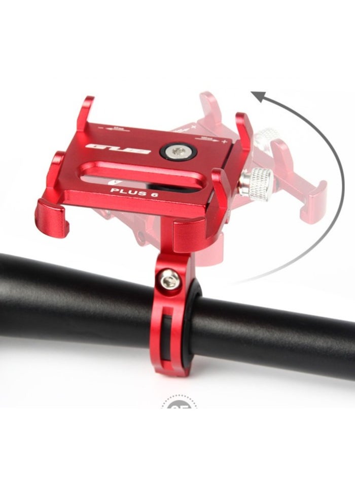 GUB GUB Plus 6 Rotatable Materials: Aluminum ,  Supported Size: 55-100mm   NW: 108g , GW: 152g , color: Black-red  - Image 2