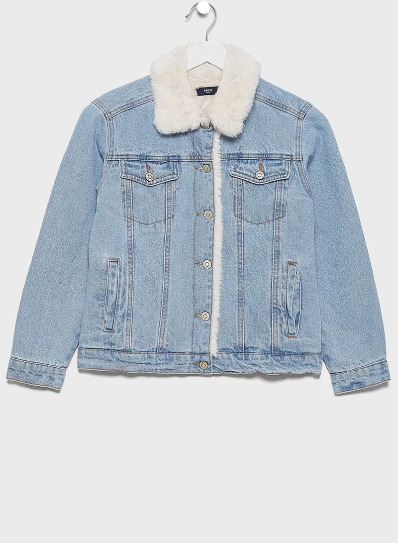 MANGO Kids Lisa Denim Jacket