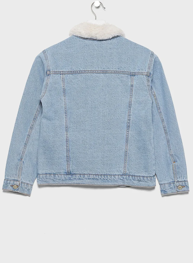 MANGO Kids Lisa Denim Jacket