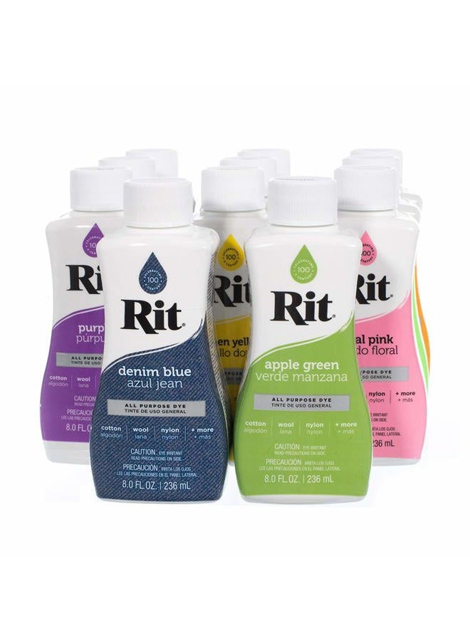 RIT Craft County Rit Dye Liquid – Wide Selection of Colors – 8 Oz. (Black) - Image 3