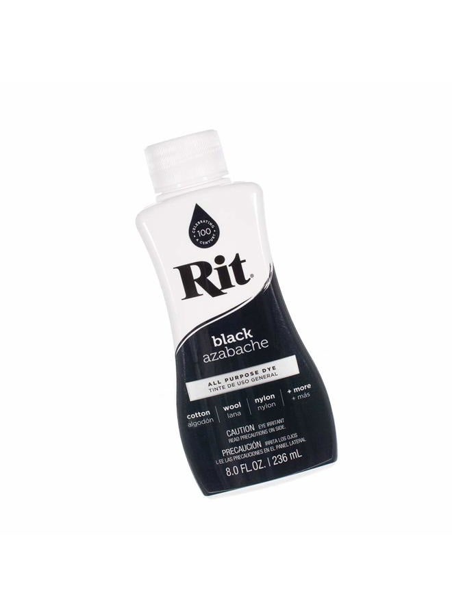 RIT Craft County Rit Dye Liquid – Wide Selection of Colors – 8 Oz. (Black) - Image 2