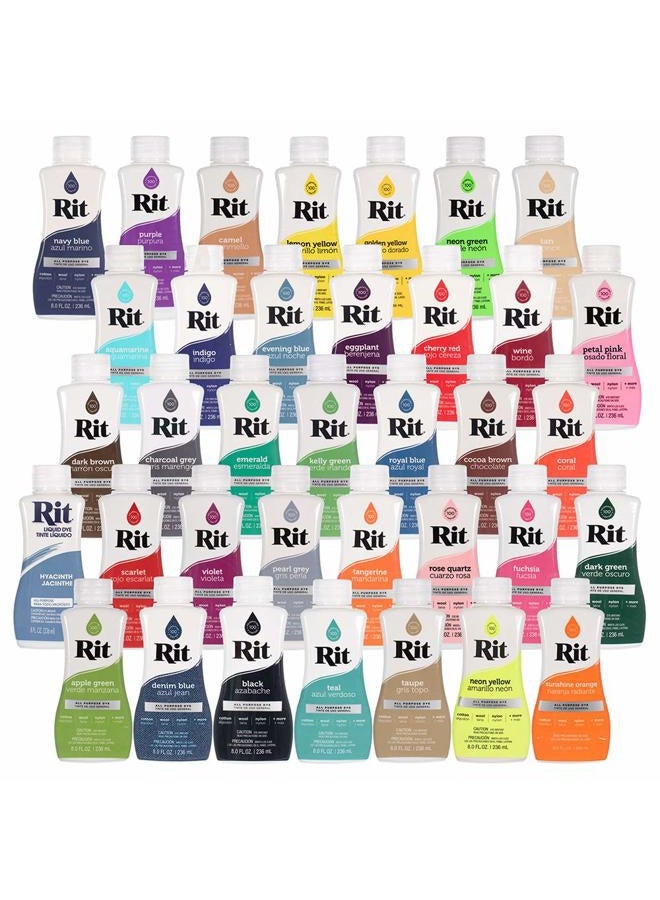 RIT Craft County Rit Dye Liquid – Wide Selection of Colors – 8 Oz. (Black) - Image 5