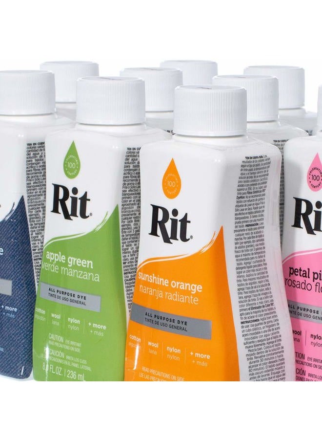 RIT Craft County Rit Dye Liquid – Wide Selection of Colors – 8 Oz. (Black) - Image 4