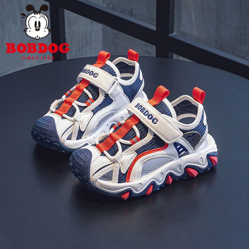 Babudou Children'S Shoes Year'S New Anti-Slip Wear-Resistant Thick-Soled Boys' Baotou Soft-Soled Summer Beach Sandals Trendy - Image 3